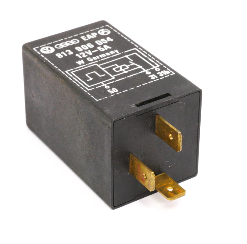 Cold Start Relay 37 75-84 VW Jetta Rabbit Scirocco MK1 - Genuine - 813 906 064