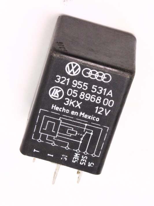 Wiper Relay VW Audi Jetta Golf Rabbit Passat Vanagon MK1 MK2 MK3 - 321 955 531 A