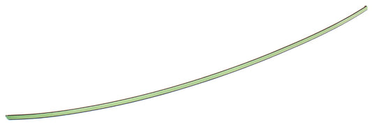 RH Roof Seal Drip Trim Molding 98-05 VW Beetle - LG6V Cyber Green - Genuine