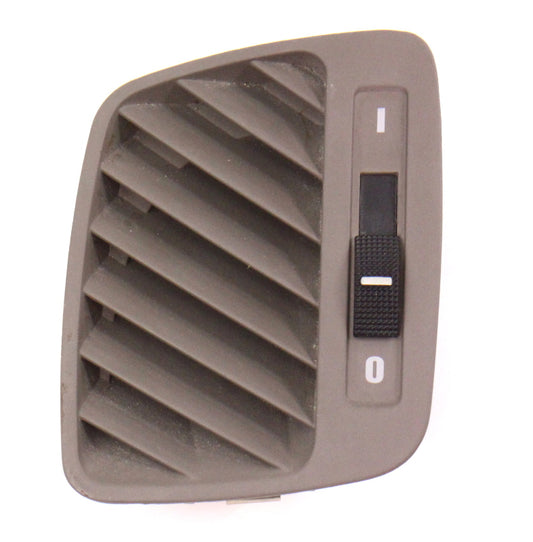 LH Upper Defrost Dash Vent 98-04 Audi A6 S6 RS6 C5 Allroad - Gray - 4B0 819 793