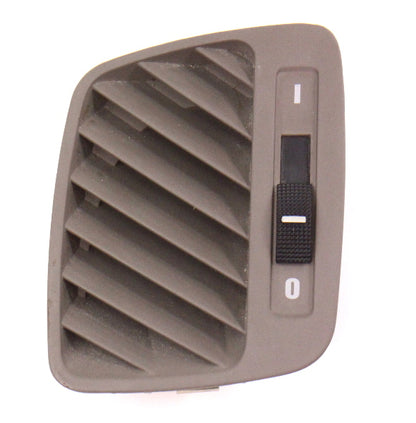 LH Upper Defrost Dash Vent 98-04 Audi A6 S6 RS6 C5 Allroad - Gray - 4B0 819 793