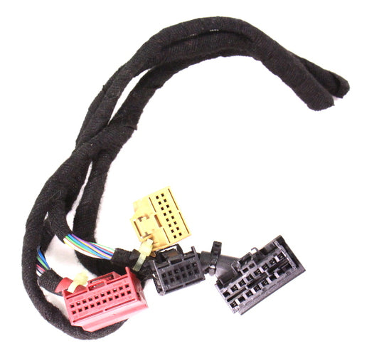 HVAC Climate Controls Temp Heater Wiring Plugs Pigtails 06-08 Audi A3 - Genuine