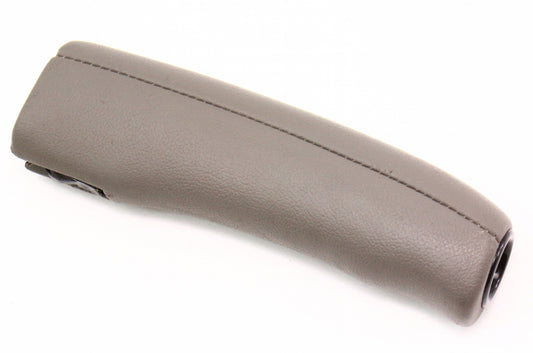 Parking Ebrake Handle Cover Trim 98-04 Audi A6 C5 - Tan Leather - Genuine