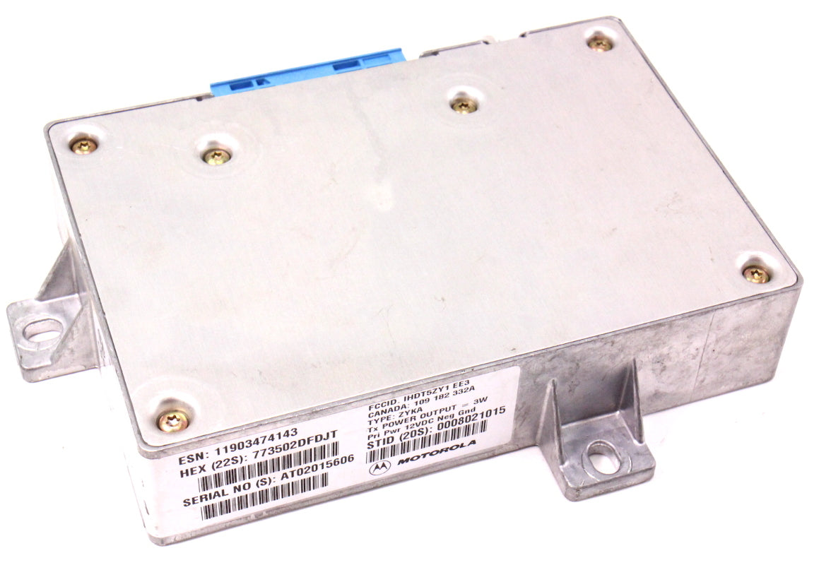 Motorola Telephone Car Phone Control Module 02-04 Audi A6 S6 - Genuine