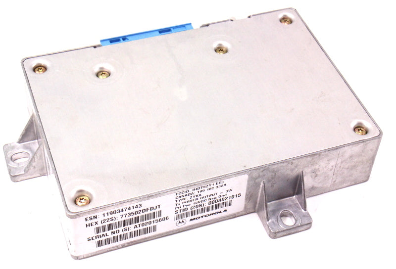 Motorola Telephone Car Phone Control Module 02-04 Audi A6 S6 - Genuine