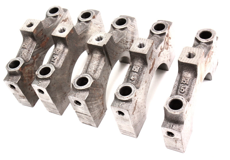 Main Crank Caps Audi 00-09 A6 A8 Allroad S4 4.2 V8 Aluminum Block Bearing