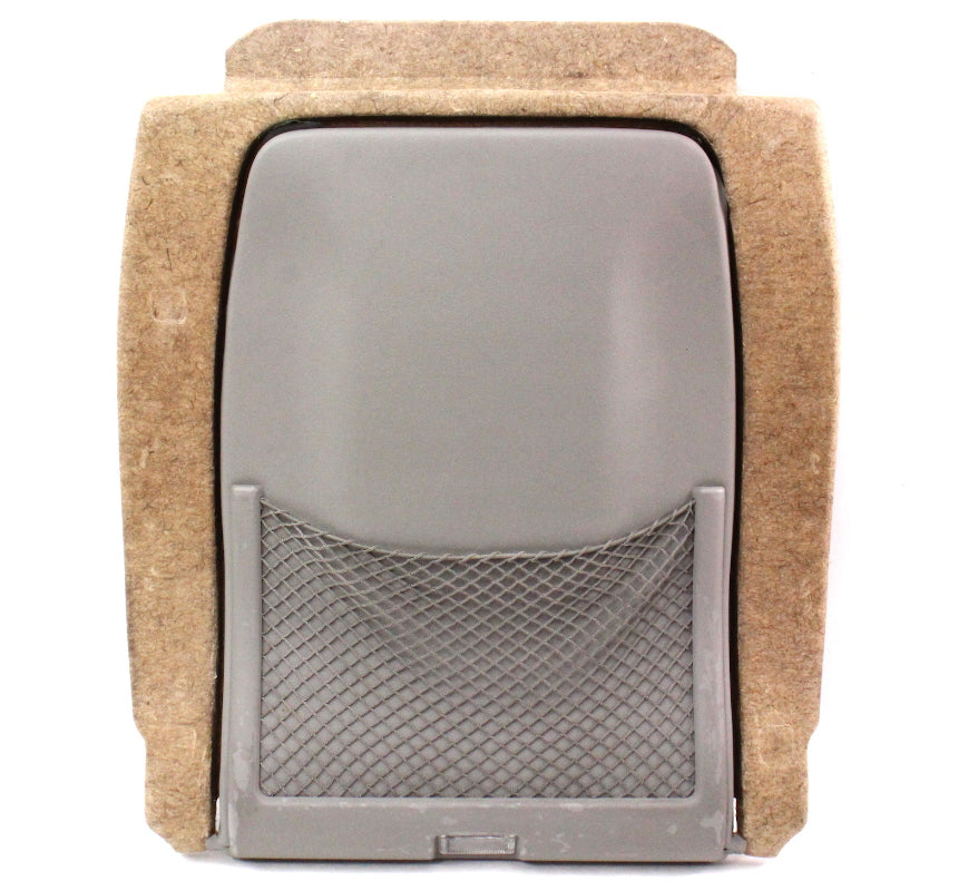 Front Seat Back Panel Net Pocket 98-04 Audi A6 C5 Allroad - Platin Hell Grey