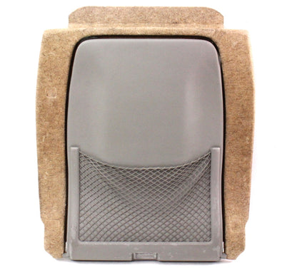 Front Seat Back Panel Net Pocket 98-04 Audi A6 C5 Allroad - Platin Hell Grey