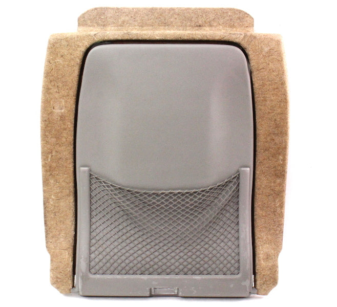 Front Seat Back Panel Net Pocket 98-04 Audi A6 C5 Allroad - Platin Hell Grey