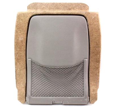 Front Seat Back Panel Net Pocket 98-04 Audi A6 C5 Allroad - Platin Hell Grey