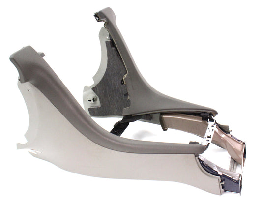 Front Center Console Shifter Trim 02-04 Audi A6 C5 - Grey - Genuine