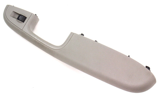 Passenger Front Interior Door Panel Armrest 98-04 Audi A6 C5 - Grey