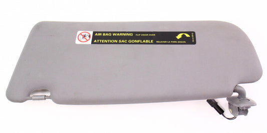 RH Sun Visor 96-01 Audi A4 B5 Gray Sunvisor - Genuine - 8D0 857 552