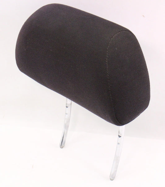 Front Headrest 93-99 VW Jetta Golf GTI Cabrio MK3 Black Canvas Cloth Head Rest