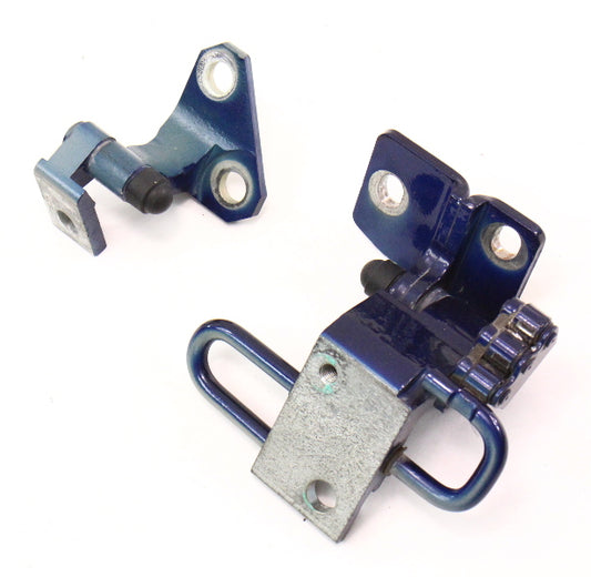 RH Front Door Hinges 06-10 VW Passat B6 - Genuine - LD5Q - Shadow Blue