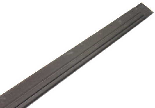 RH Front Lower Door Body Trim Molding Rub Strip 1983 VW Rabbit Mk1 - Genuine