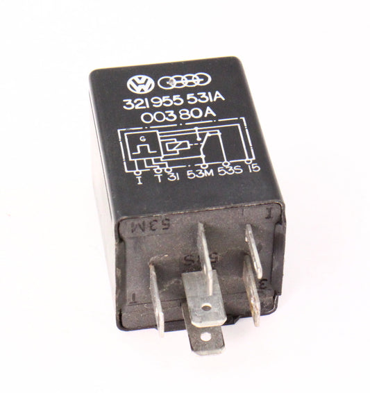 Wiper Relay VW Audi Jetta Golf Rabbit MK1 Passat Vanagon Genuine - 321 955 531 A
