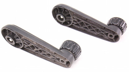 2x Window Crank Roller Handle VW Jetta Golf Rabbit Cabriolet Mk1 MK2 191 837 579