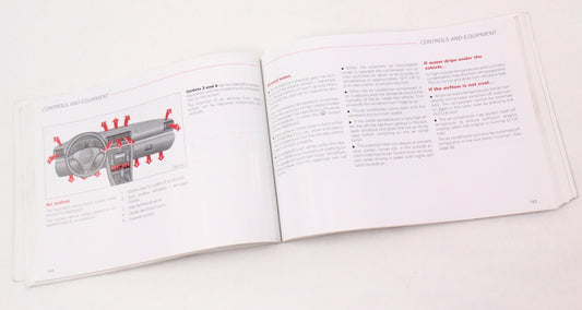 2001 Audi A4 B5 Owners Manual Case Operation Book - Genuine