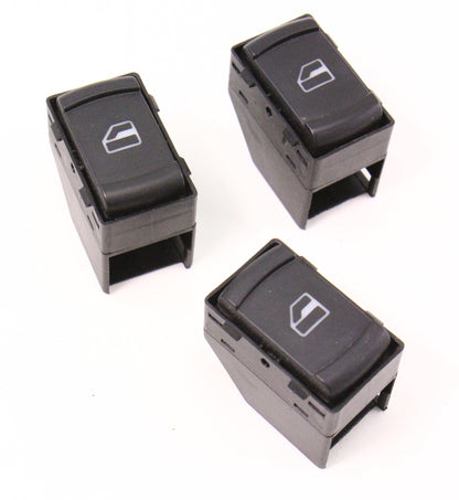 Set Of 3 Genuine VW Window Switch Button VW Jetta Golf GTI Passat  - 1J0 959 855