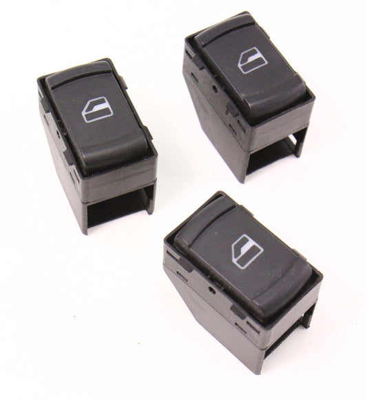 Set Of 3 Genuine VW Window Switch Button VW Jetta Golf GTI Passat  - 1J0 959 855