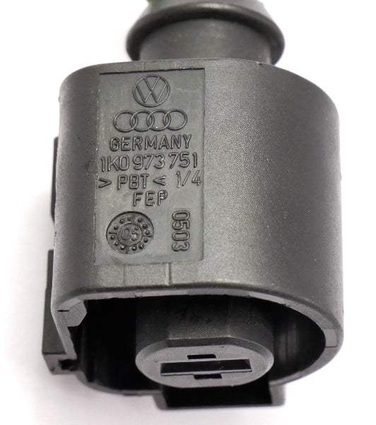 Starter Wiring Plug Pigtail Connector 05-11 Audi A6 C6 S6 3.2 V6 OEM 1K0 973 751
