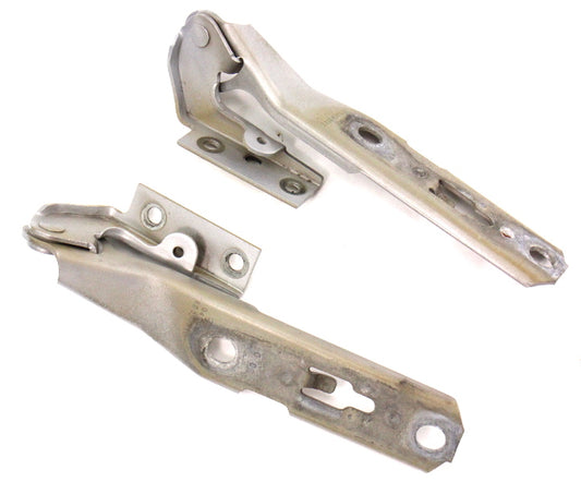 Hood Hinges 02-08 Audi A4 S4 B6 - LY7W Silver - 8E0 823 301 E & 302 E