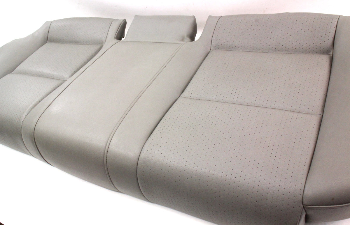 Heated Rear Seat Bench Lower Cushion 02-08 Audi A4 B6 B7 SEDAN - Grey Vinyl