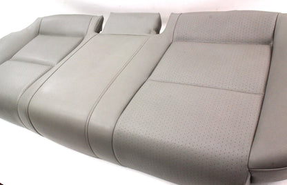 Heated Rear Seat Bench Lower Cushion 02-08 Audi A4 B6 B7 SEDAN - Grey Vinyl