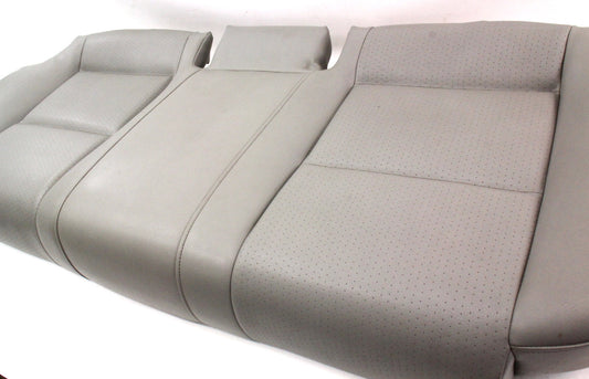Heated Rear Seat Bench Lower Cushion 02-08 Audi A4 B6 B7 SEDAN - Grey Vinyl