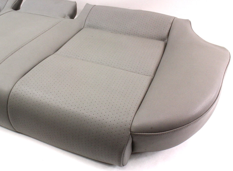 Heated Rear Seat Bench Lower Cushion 02-08 Audi A4 B6 B7 SEDAN - Grey Vinyl