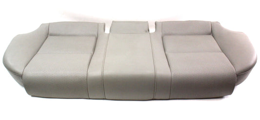Heated Rear Seat Bench Lower Cushion 02-08 Audi A4 B6 B7 SEDAN - Grey Vinyl