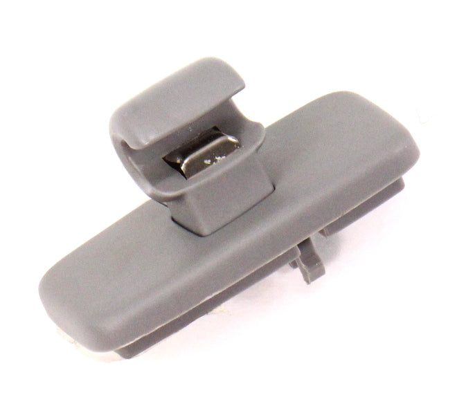 RH Sun Visor Clip Mount Sunvisor Grey 04-06 VW Phaeton - Genuine - 3D0 857 622 D