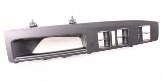LH Door Window Switch Pull Trim Panel 04-06 VW Phaeton - Genuine - 3D1 867 171 B