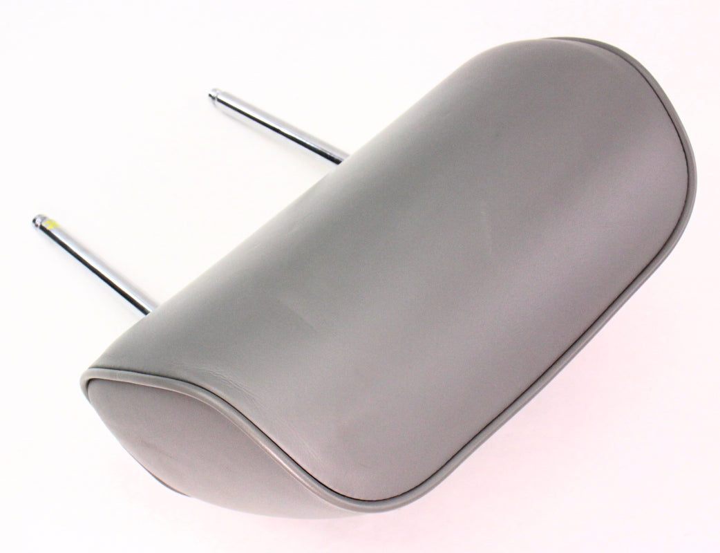 Front Seat Head Rest 04-06 VW Phaeton - Headrest - Grey Leather - Genuine