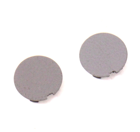2x Center Console Side Screw Cover Caps 04-06 VW Phaeton - Genuine - 3D0 863 276