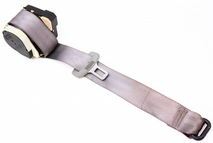 Center Rear Seat Belt Seatbelt 99-05 VW Jetta Golf GTI Mk4 Grey - 1J0 857 807 D