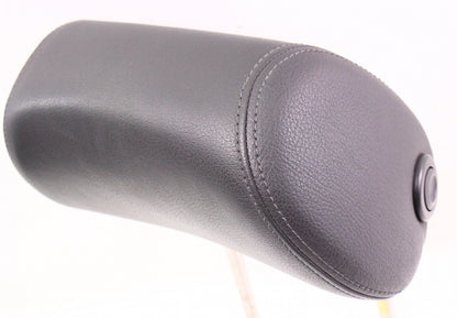LH Front Head Rest Headrest 01-05 VW Passat B5.5 - Dark Grey Leather - Genuine