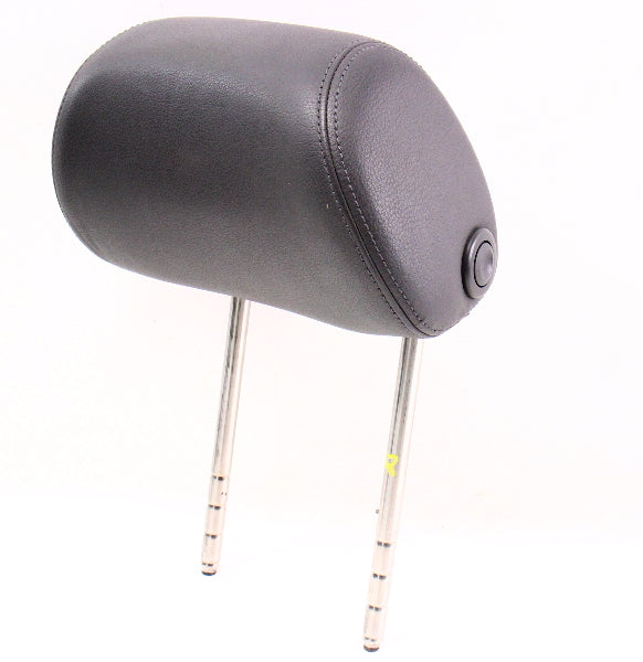 LH Front Head Rest Headrest 01-05 VW Passat B5.5 - Dark Grey Leather - Genuine