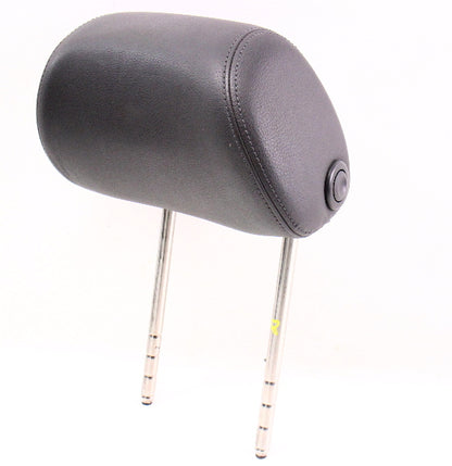 LH Front Head Rest Headrest 01-05 VW Passat B5.5 - Dark Grey Leather - Genuine