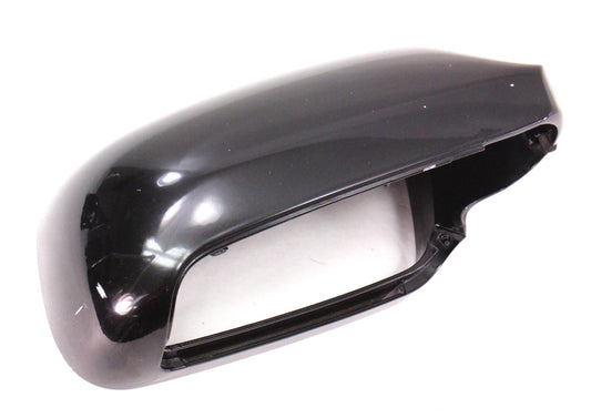 RH Side View Mirror Cap Cover 99-04 Audi A6 V6 - LY9B Black - 8D0 857 508