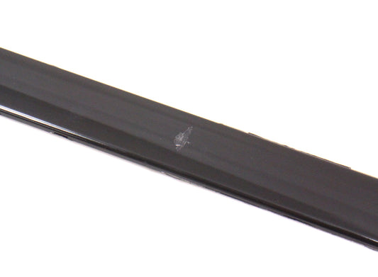 RH Front Center Door Molding Trim 98-01 Audi A6 - LY9B Black - Genuine