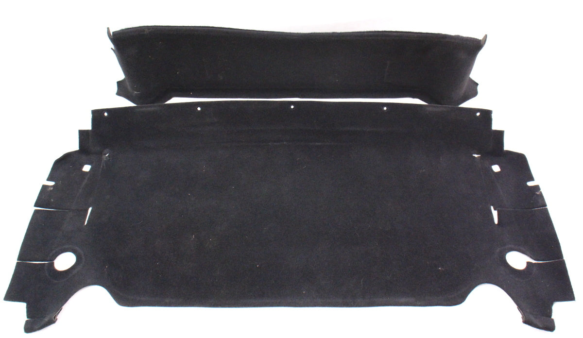 Rear Window Shelf Carpet Convertible Top 95-02 VW Cabrio MK3 - Genuine