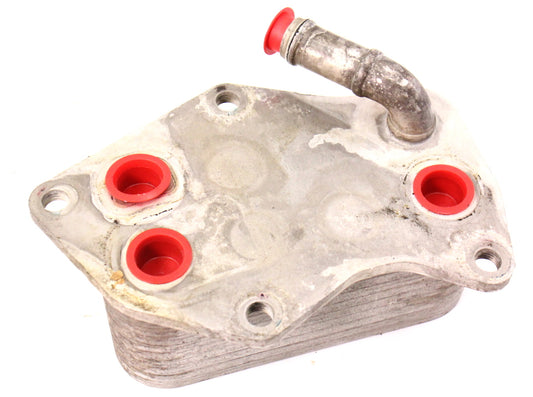 Engine Oil Cooler 05-10 VW Jetta Rabbit MK5 2.5 - Genuine - 07K 117 021 C