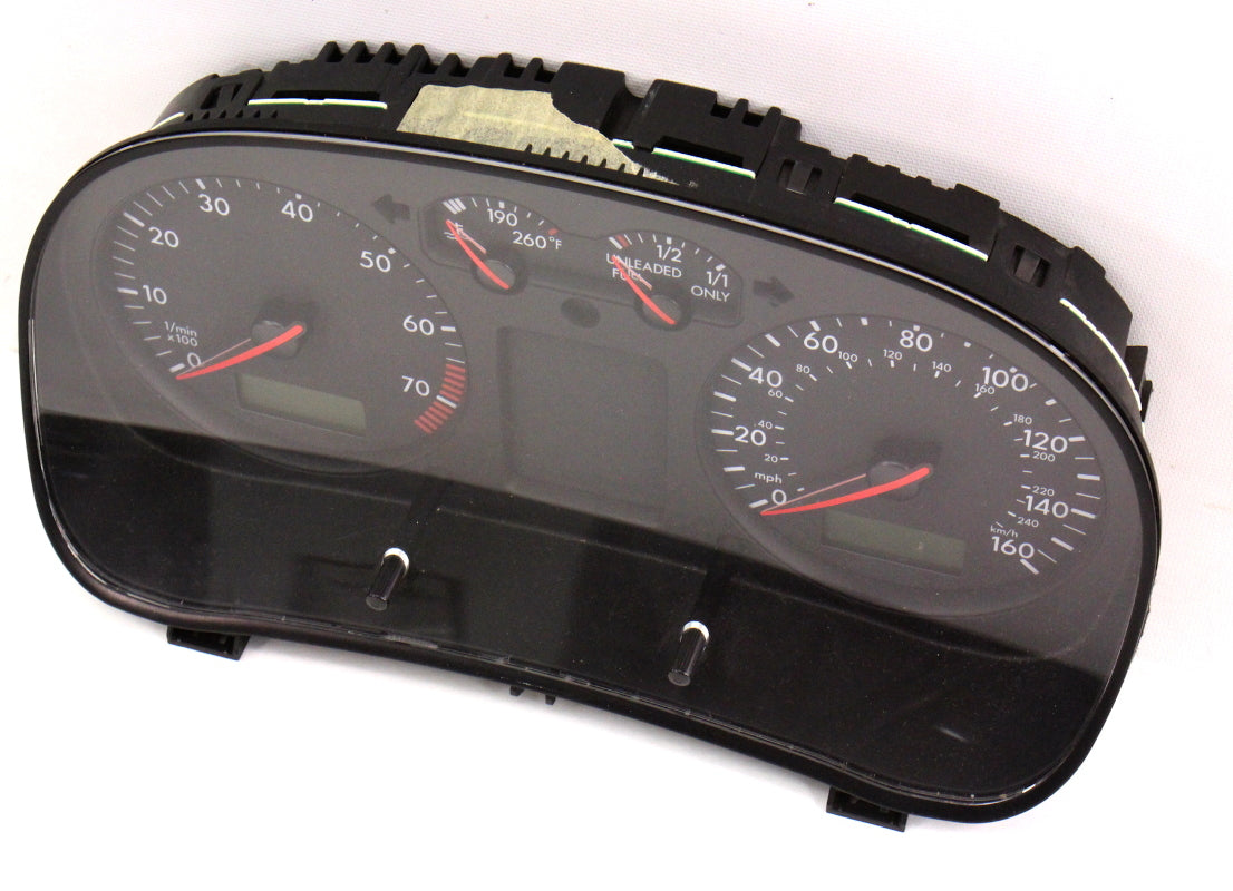 62k Mile Gauge Cluster Speedometer 00-01 VW Jetta GTI MK4 VR6  - 1J0 920 900 J