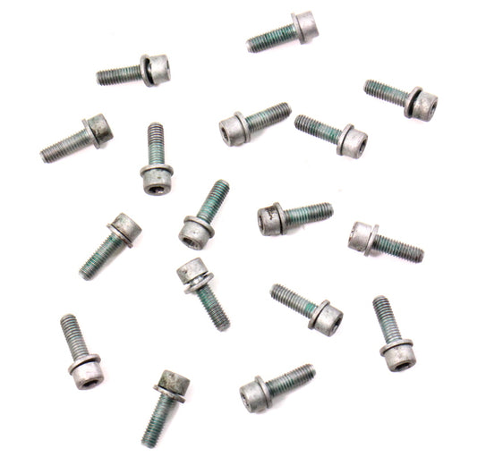 Lower Oil Pan Bolts 96-98 Audi A4 2.8 V6 Oilpan - Genuine