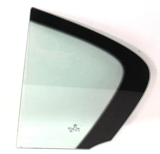 LH Rear Door Small Quarter Window Side Glass 06-10 VW Passat B6 Sedan - Genuine