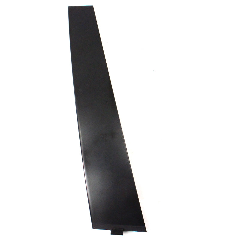 RH Front Door Exterior Pillar Trim Cover 06-10 VW Passat B6 - Black - Genuine