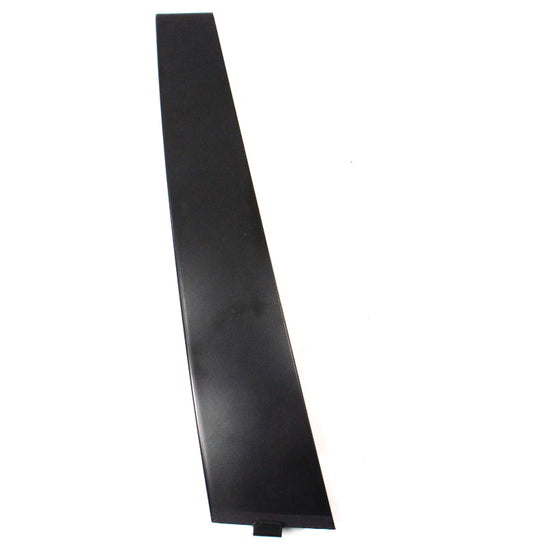 RH Front Door Exterior Pillar Trim Cover 06-10 VW Passat B6 - Black - Genuine