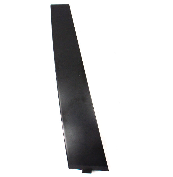 RH Front Door Exterior Pillar Trim Cover 06-10 VW Passat B6 - Black - Genuine